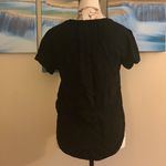 Cloth & Stone Black V- Neck Tee Photo 1