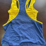 Nuyu UofM Mesh Layered Tank W Sports Bra Set NEW Photo 3
