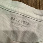 Athleta  White and Green Tie Dye T-Shirt Large Photo 1