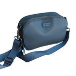 TwelveLittle Companion Crossbody Blue Vegan Leather Small Diaper Bag Purse GUC Photo 0