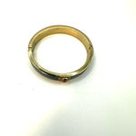 Blue and gold tone S monogram bracelet Photo 3