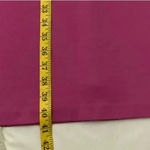 Talbots  Midi Dress Orange & Pink Color Block Sleeveless Size 12 Stretchy Large Photo 4