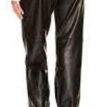 Sanctuary Sancturary/Revolve Neo Faux Black Leather Pull On Jogger Size 1X New with tags Photo 1