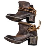 FREEBIRD by Steven Freebird Casey Distressed Brown Booties Photo 3