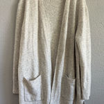 Madewell Kent Cream Merino Wool Alpaca Open Front Cardigan Sweater Size XL Photo 0