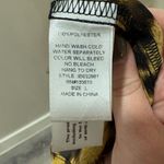 INA  Yellow and Black Cheetah Button Up‎ Blouse Size Large NWT Photo 4