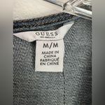 Guess NWT Denim Bodycon Long Sleeve V-Neck Dress Photo 5