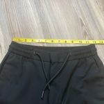 ASOS  jogger pants Black Zip Closure Drawstring Casual Lightweight Size S Photo 4