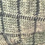 Carlisle Vintage Checkered Silk Sweater Photo 5