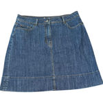 Boden Denim Skirt Women's Blue Mini A Photo 0