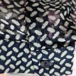 Romeo + Juliet Couture  WEAVE PATTERN LACE OPEN BACK SHOULDER SHEER HI LOW BLOUSE Photo 5