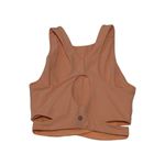 Athleta  Conscious Crop Cutout Tank Top A-C Womens X-Small Orange Peach WOrkout Photo 2