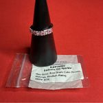 Bomb Party RBP5660 “Embrace the Sparkle” Cubic Zirconia on Rhodium Sz 9 Ring NWT Silver Photo 3