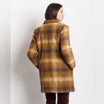 Pendleton Brown Plaid Camden Topper Coat XS Photo 2