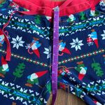Hanna Andersson 100% Organic Cotton Christmas Gnome Elf Pajama 2 Piece Set Blue Photo 7