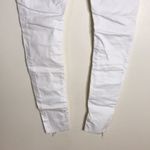 One Teaspoon  Hoodlums mid waist stretched fitted bow leg white jeans size 27 Photo 9