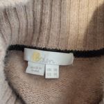 Boden Oversized High Neck Jumper Wool Long Sleeve Sweater Womens 14 Tan Photo 5