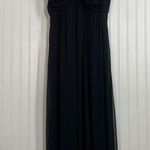 Fiesta Fashion Black Embellished Pleated Halter Neck Maxi Dress Size L Photo 0