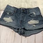 Amuse Society  button fly distressed shorts size 25 Photo 2