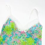 Lilly Pulitzer Hanky Panky X  Lace Slip Chemise Floral Multicolor Coastal Preppy Photo 5
