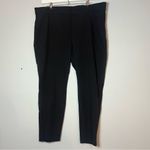 Talbots Portland Dress Pant Black Size 22W Slim Leg Ankle Length NWT Trouser Photo 1