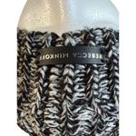 Rebecca Minkoff Hat Set Womens One Size Black Marled Knit Beanie Arm Warmers Photo 7