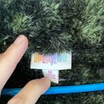 LuLaRoe  Nancy Sherpa Fuzzy Teddy Jacket with‎ Half Zip Size Medium Photo 3