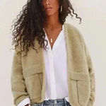 Anthropologie  Pilcro Cardigan Sparkle Shimmer‎ Knit One Size Photo 0