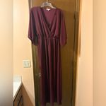 Baltic Born  Kia Kimono Maxi Dress in Mahogany Photo 4