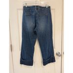 Gloria Vanderbilt  Denim Capri Jeans Cuffed Hem‎ Relaxed Fit Size 10 Photo 4