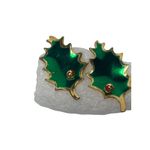 Vintage Holiday Earrings Set Photo 2