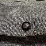 White House | Black Market WHBM‎ Blazer Womens 8 Black Tweed Jacket Textured Classic Office Dark Academia Photo 3