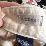 Madewell Cadet Crop Cargo Pants Size 24 White Photo 7