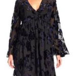 Diane Von Furstenberg  Adelita velvet dress without slip Photo 0