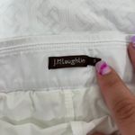 J. McLaughlin  Agnes Skort Small NWT $168 Catalina Ruffle Athletic White Jacquard Photo 4