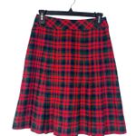 Cordon Of Philadelphia Vintage Women’s Size 8 Red Plaid Wool Lined Skirt Photo 0