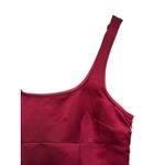 Divided H&M  Mini Dress Sleeveless Square‎ Neck Maroon L NEW Photo 2