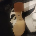 Larroude White Made In Brazil Bee Heeled Platform Slingback Sandals Size 6.5 Photo 4