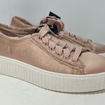 EXPRESS  pink satin platform sneakers size US 8 NWT Photo 0