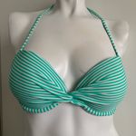 Aerie 34C small teal green halter bikini Photo 1