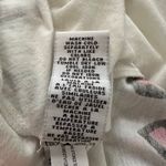 Diane Von Furstenberg  white, red & black cotton falling stones tee Photo 9