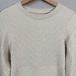 Free People Gabby Seamless Midi Dress Women's M/L Ivory Wet Plaster Textured NWT Photo 8