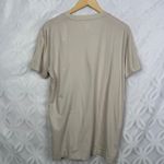 Victoria's Secret PINK VS Vanilla Bean Plaid Short Sleeve Oversized Tunic Tee Size M NWT Photo 4