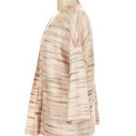 J. Jill Pure Jill Women's 3/4 Sleeve Cardigan Sweater Neutral Colors Size Med M Brown Photo 2