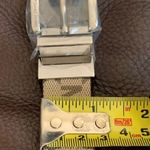 Michael Kors MK Monogram Reversible Leather Belt, Size M, NWT Photo 12