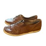 Frye  Brown Leather Dylan Zip Moto‎ Slip On Shoes Size 9 Photo 9