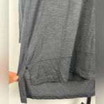 Anthropologie Pure + Good Black Soft Long V-Neck Long Sleeve Shirt Photo 2