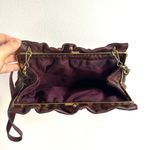 Etienne Aigner Vintage Oxblood Leather Kiss-Lock Purse Burgundy Rare Photo 4