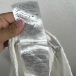 RED VALENTINO Cotton Lace Eyelet Wide Leg Pant Size US 6 White Photo 8