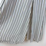 NWT Lusana Claudia Striped Midi Dress in Adele 100% Crepe Georgette Size Small Photo 1